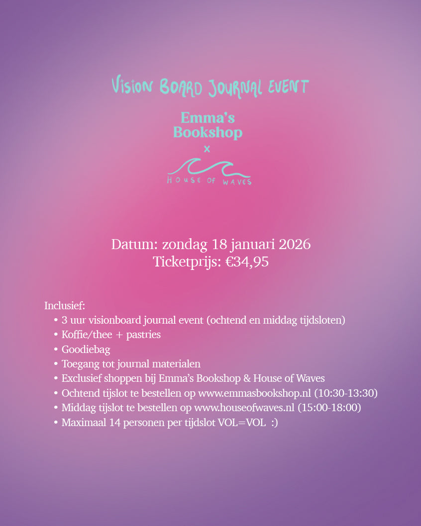 Visionboard journal event x Emma's Bookshop