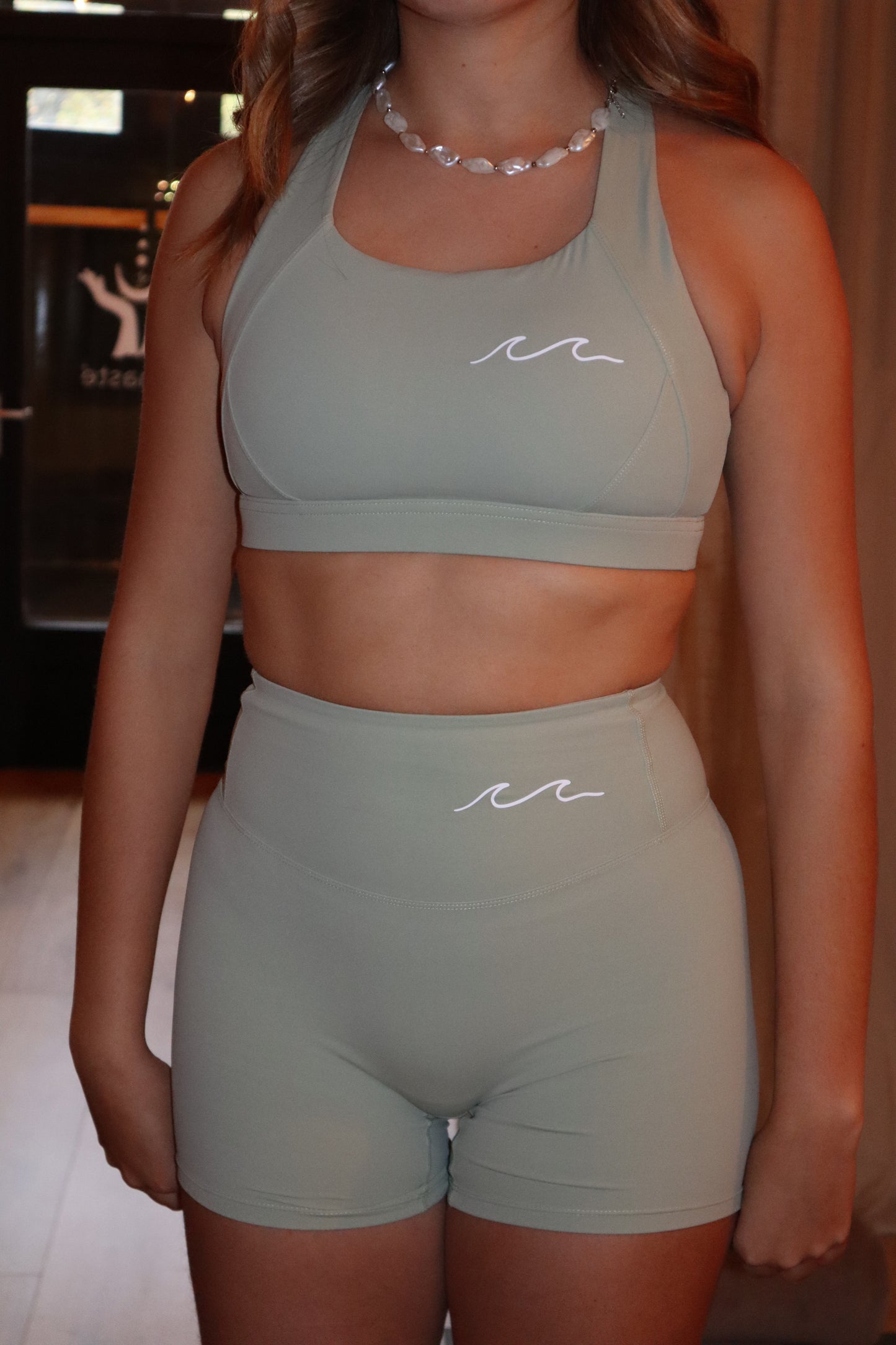 Sport Top - Flowy Green